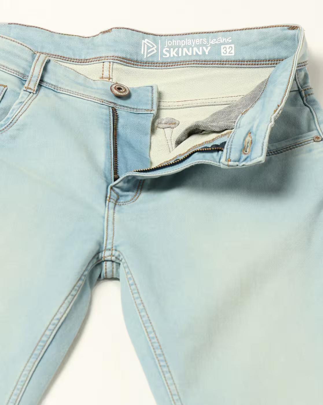 JOHN PLAYERS JEANS | Men Mid-Rise Skinny Fit Jeans|4