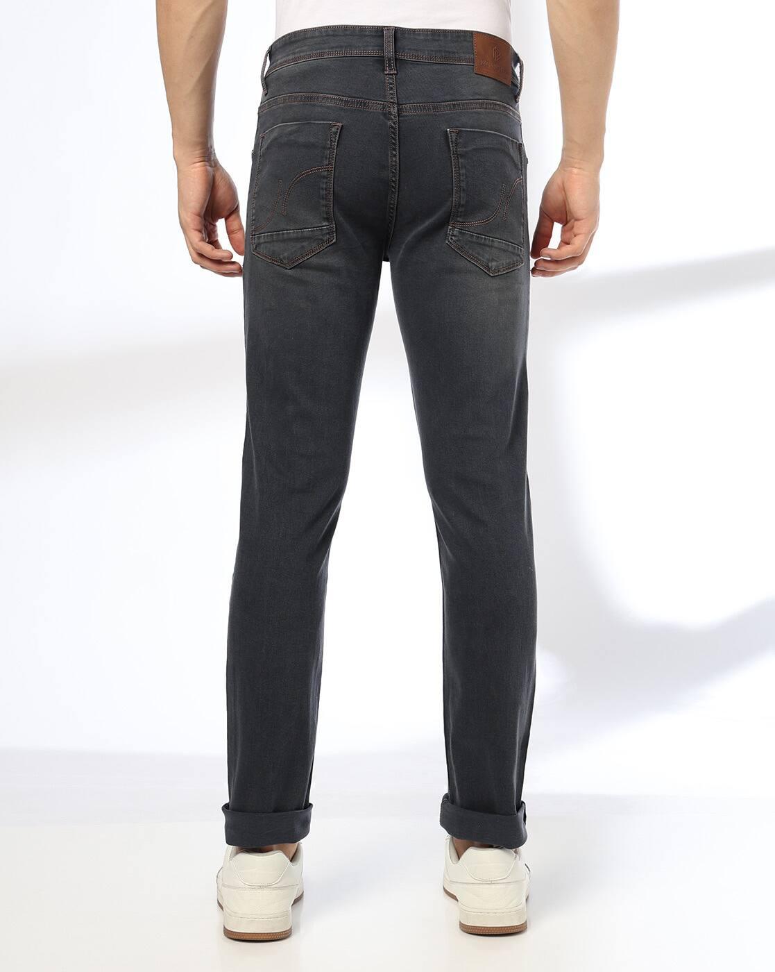 JOHN PLAYERS JEANS | Men Lightly Washed Skinny Fit Jeans|2