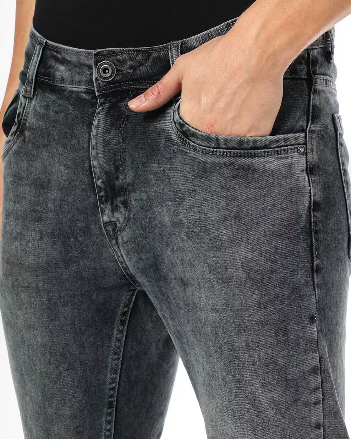 JOHN PLAYERS JEANS | Men Lightly Washed Skinny Fit Jeans|3