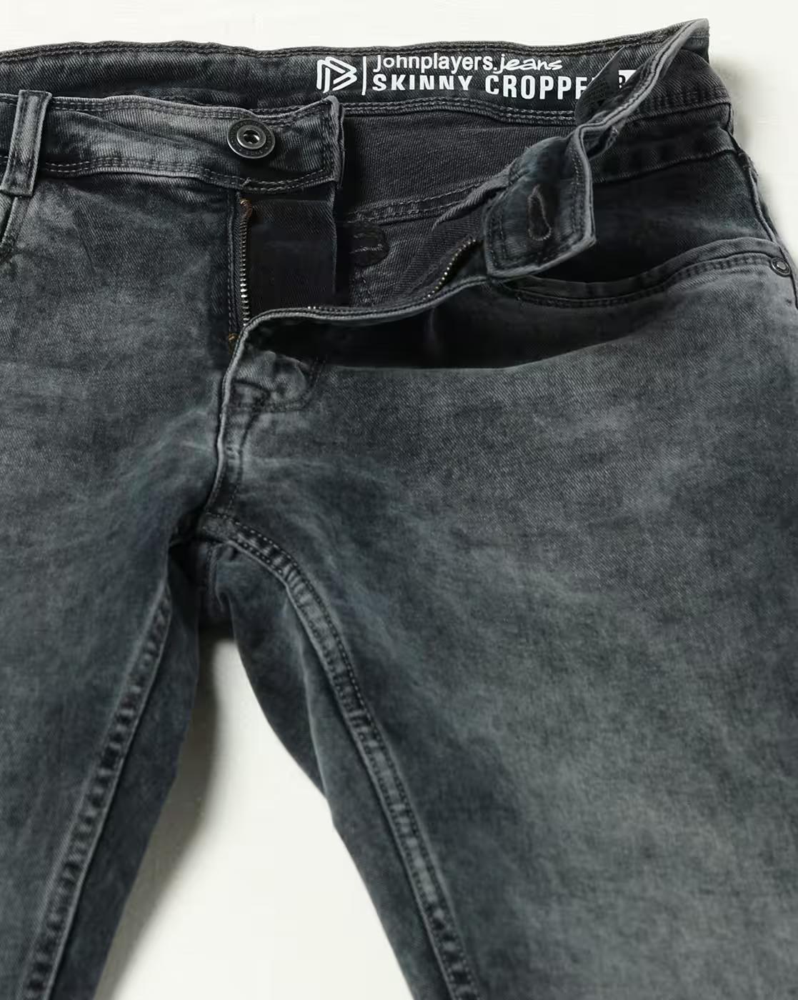 JOHN PLAYERS JEANS | Men Lightly Washed Skinny Fit Jeans|4