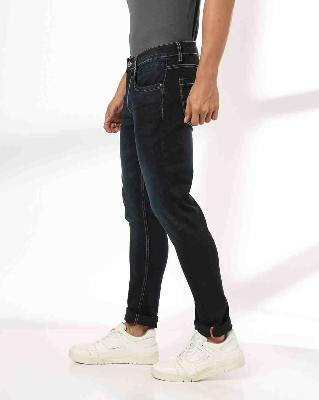 JOHN PLAYERS JEANS | Men Lightly Washed Skinny Fit Jeans|1