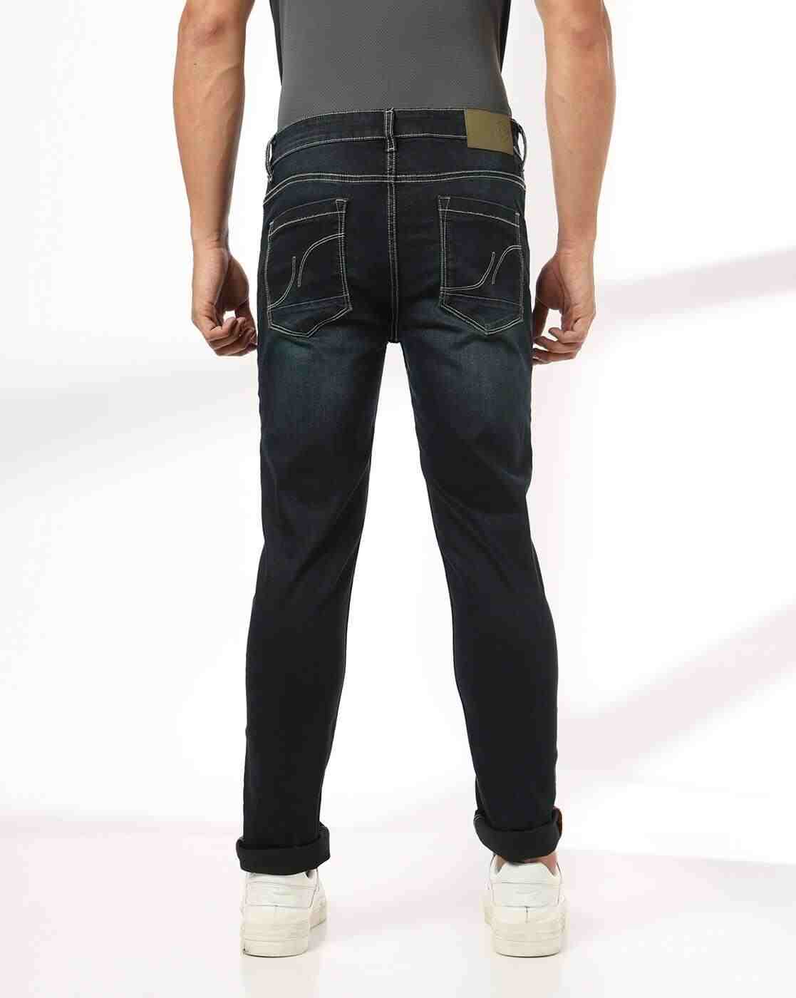 JOHN PLAYERS JEANS | Men Lightly Washed Skinny Fit Jeans|2