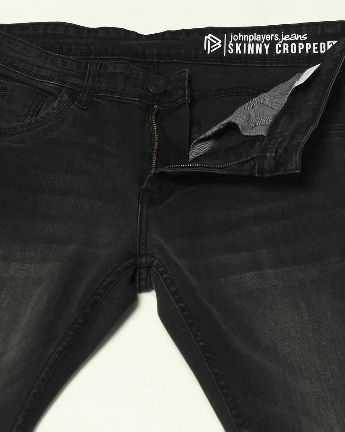 JOHN PLAYERS JEANS | Men Lightly Washed Skinny Fit Jeans|4