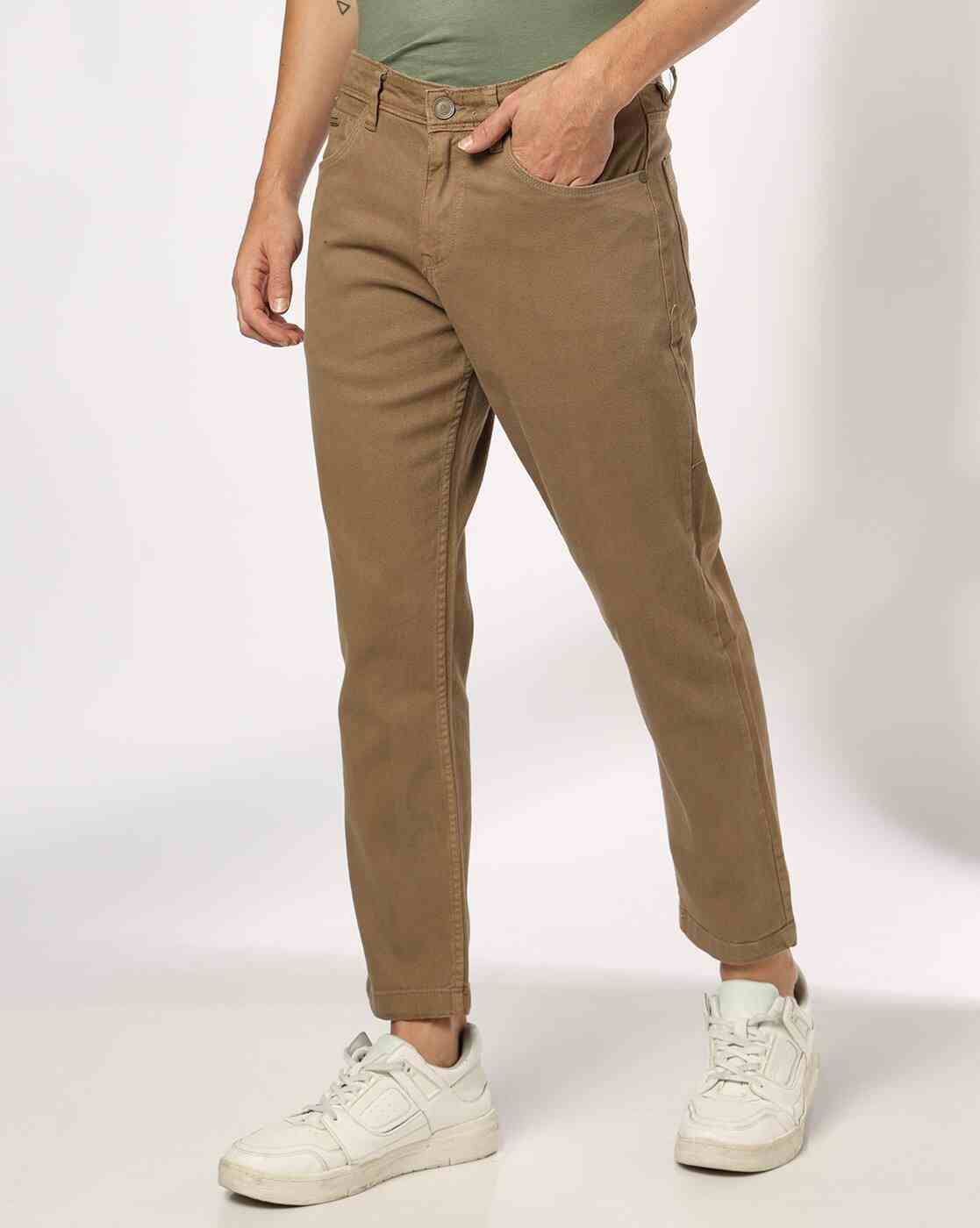 Men Mid-Rise Skinny Fit Cotton Stretch Jeans