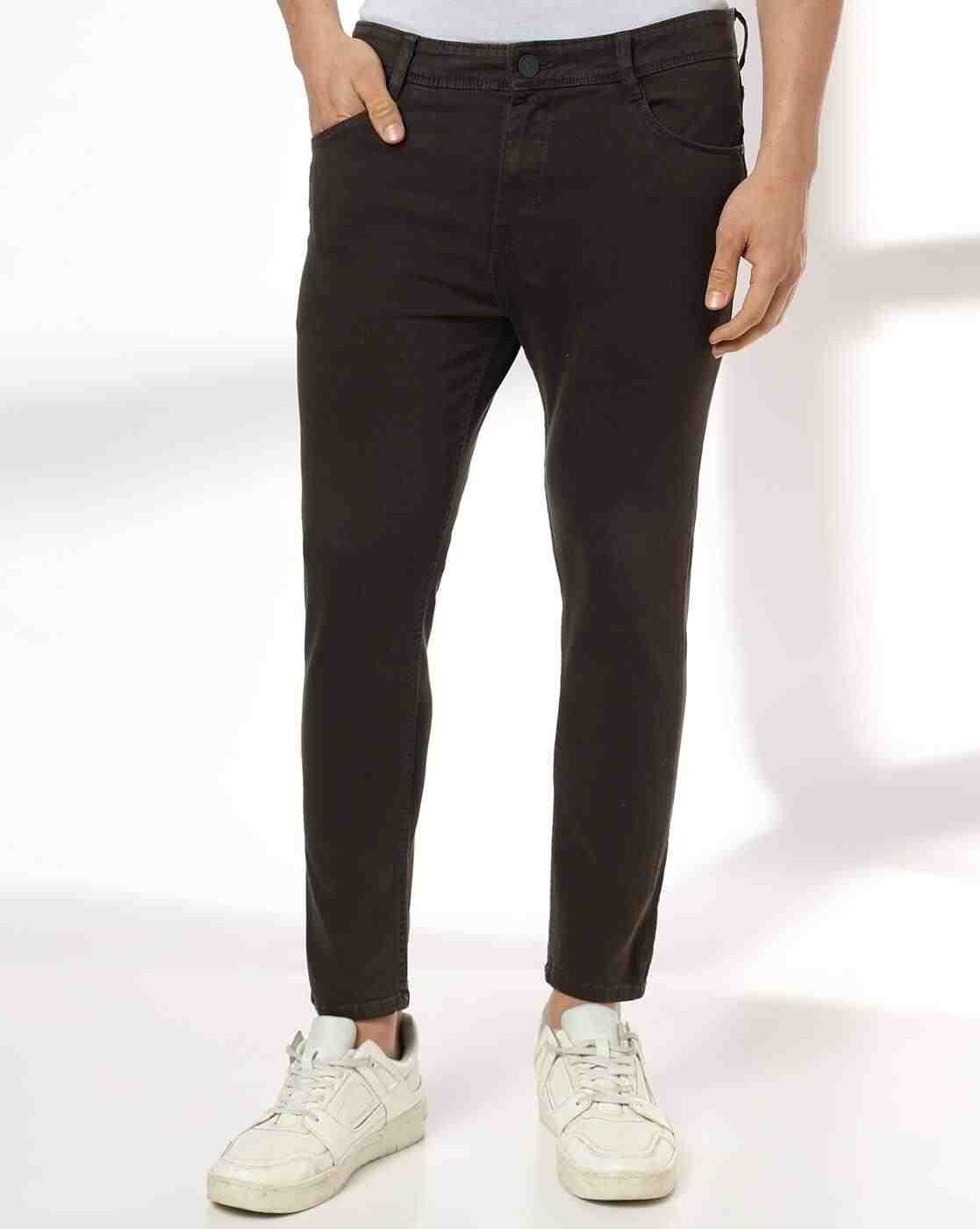 Men Lightly Washed Skinny Fit Jeans