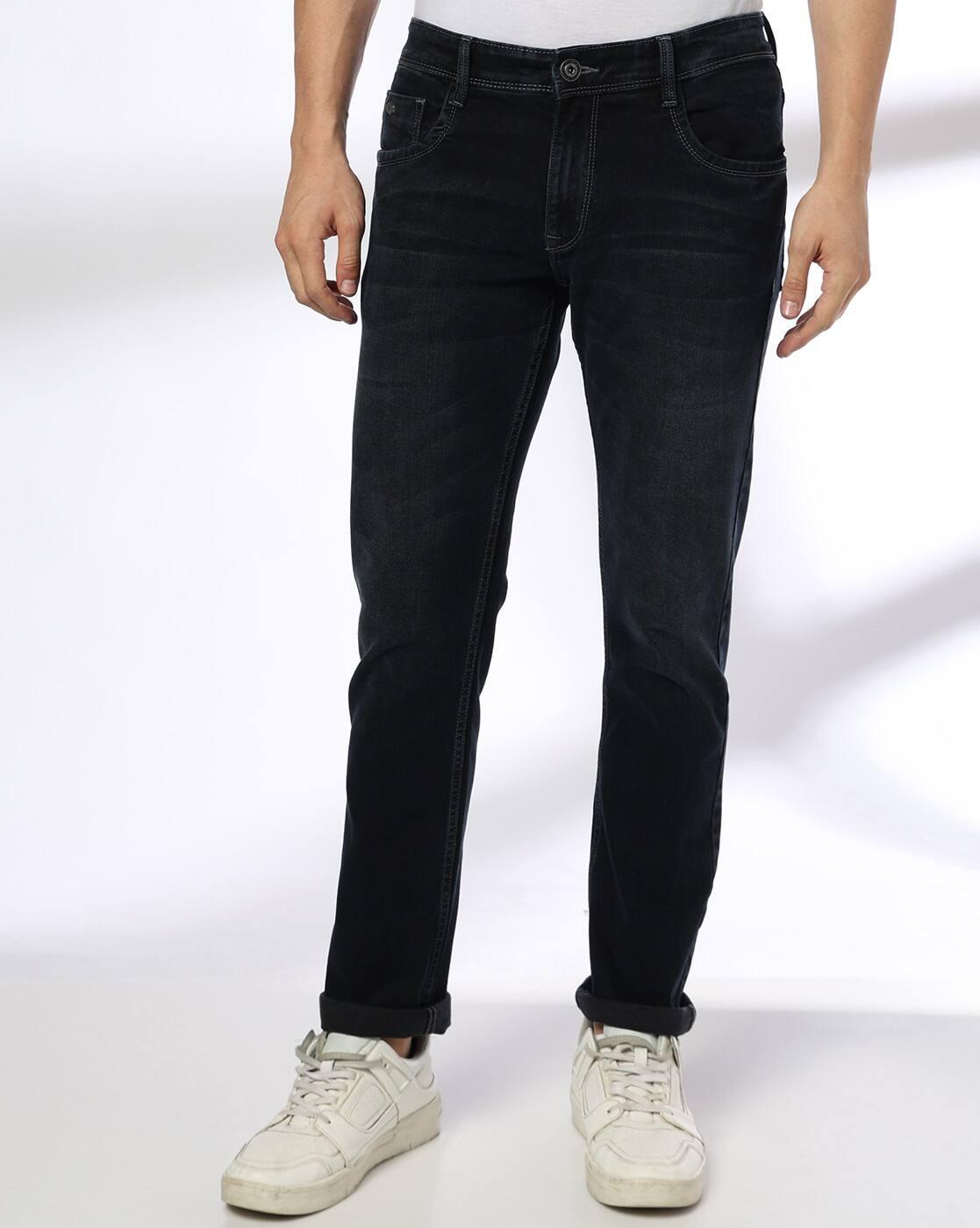 JOHN PLAYERS JEANS | Men Mid-Rise Slim Fit Jeans|0