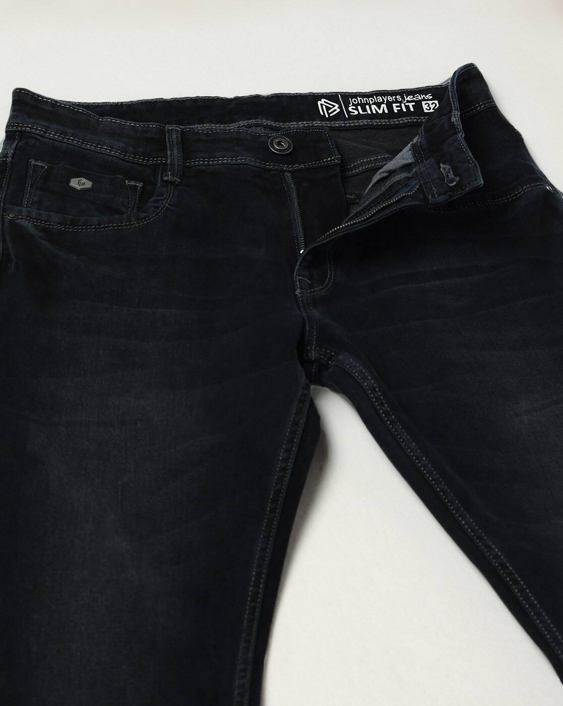 JOHN PLAYERS JEANS | Men Mid-Rise Slim Fit Jeans|4