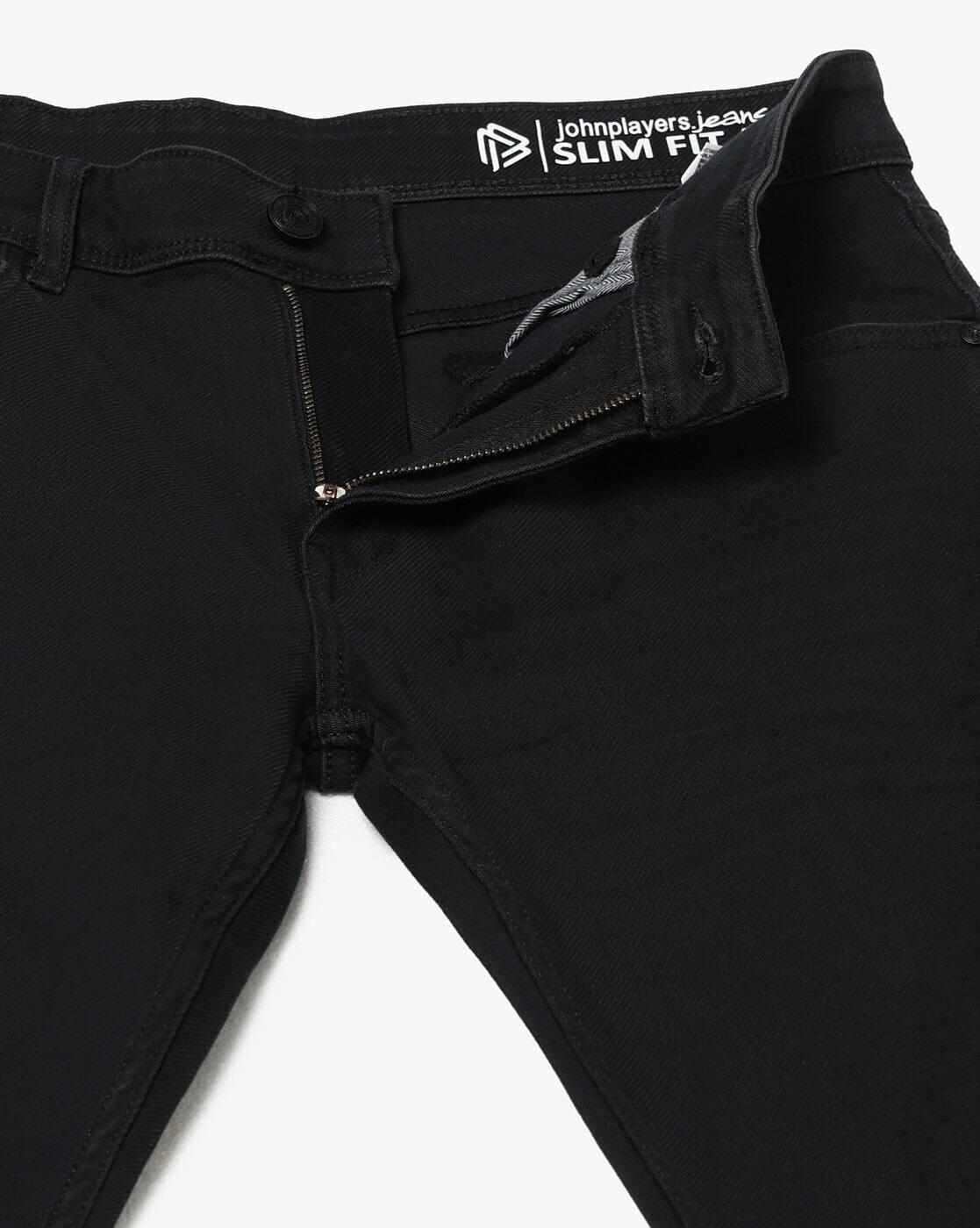 JOHN PLAYERS JEANS | Men Mid-Rise Slim Fit Jeans|4