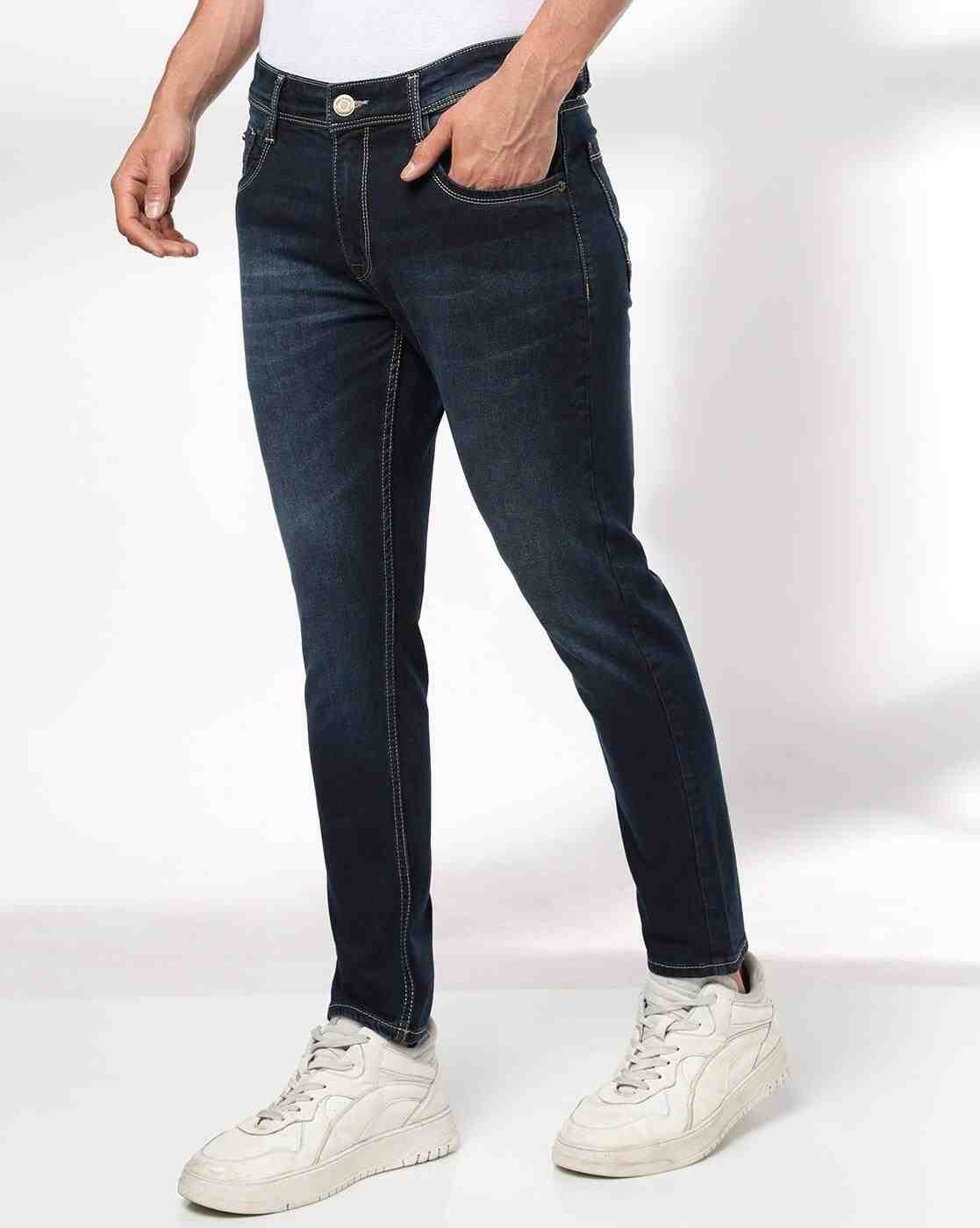 JOHN PLAYERS JEANS | Men Mid-Wash Skinny Fit Jeans|0