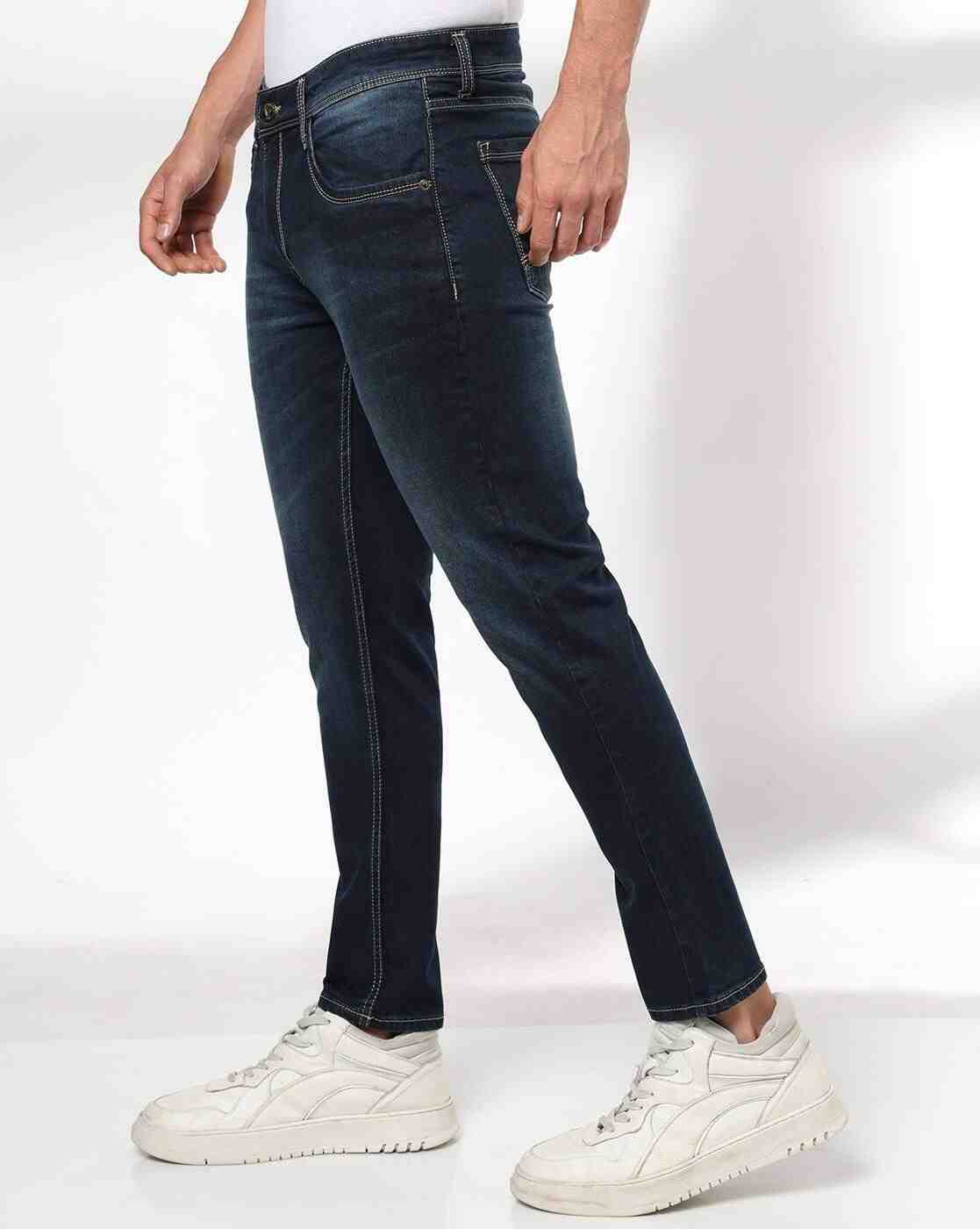 JOHN PLAYERS JEANS | Men Mid-Wash Skinny Fit Jeans|1