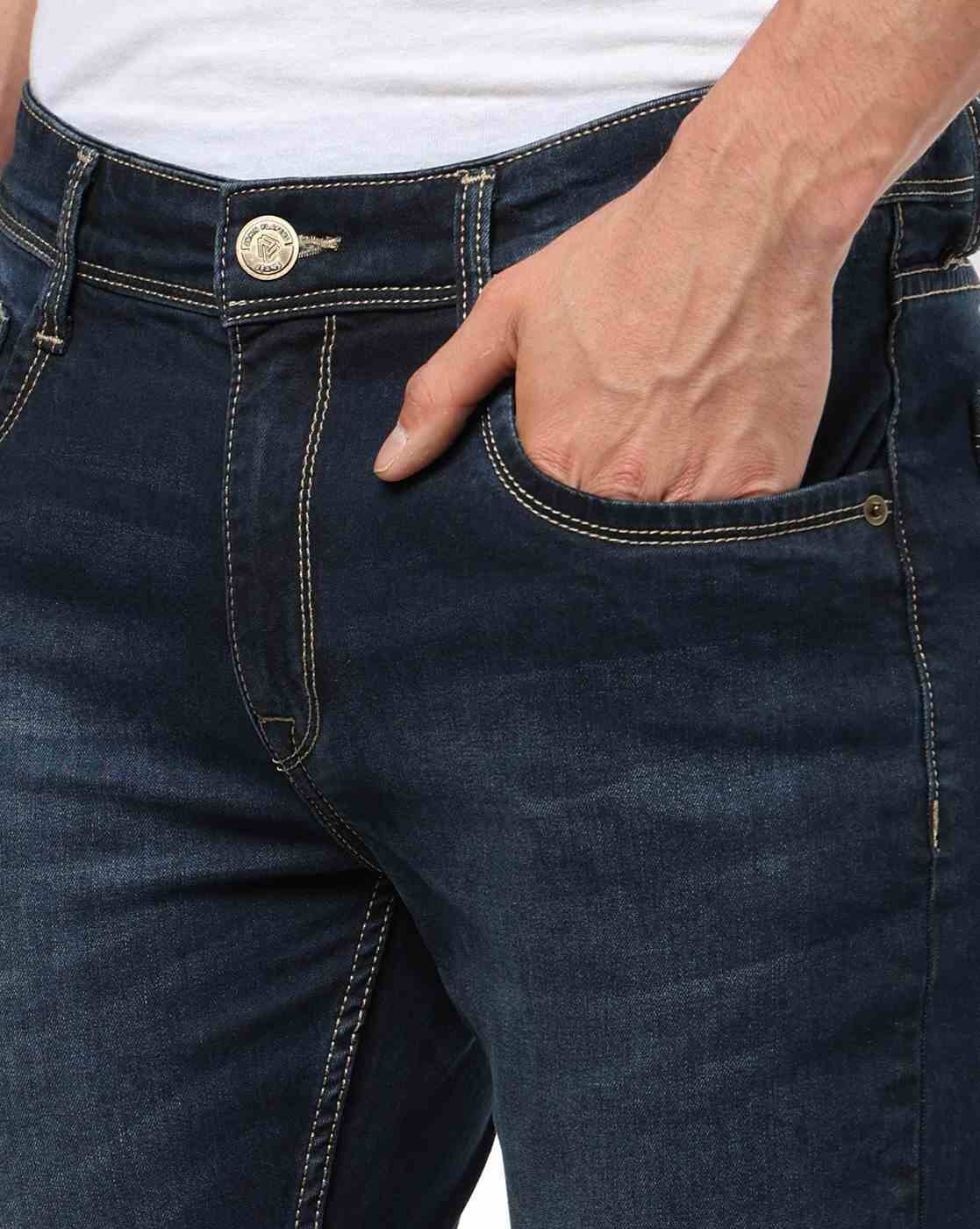 JOHN PLAYERS JEANS | Men Mid-Wash Skinny Fit Jeans|3