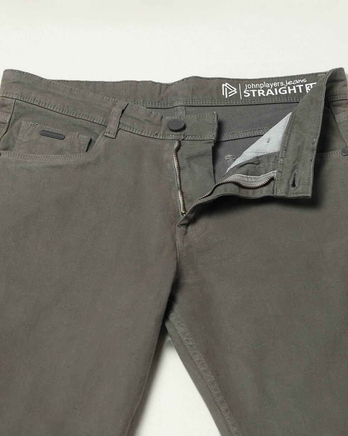 JOHN PLAYERS JEANS | Men Mid-Rise Straight Jeans|4