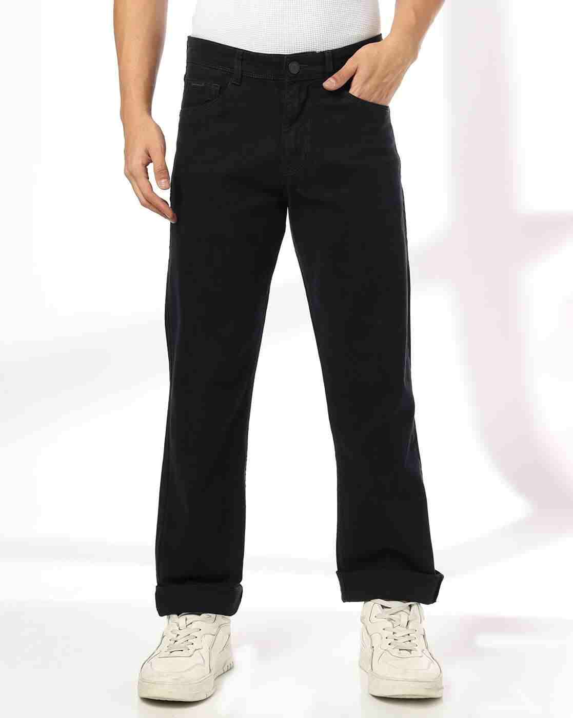 Men Mid-Rise Straight Jeans