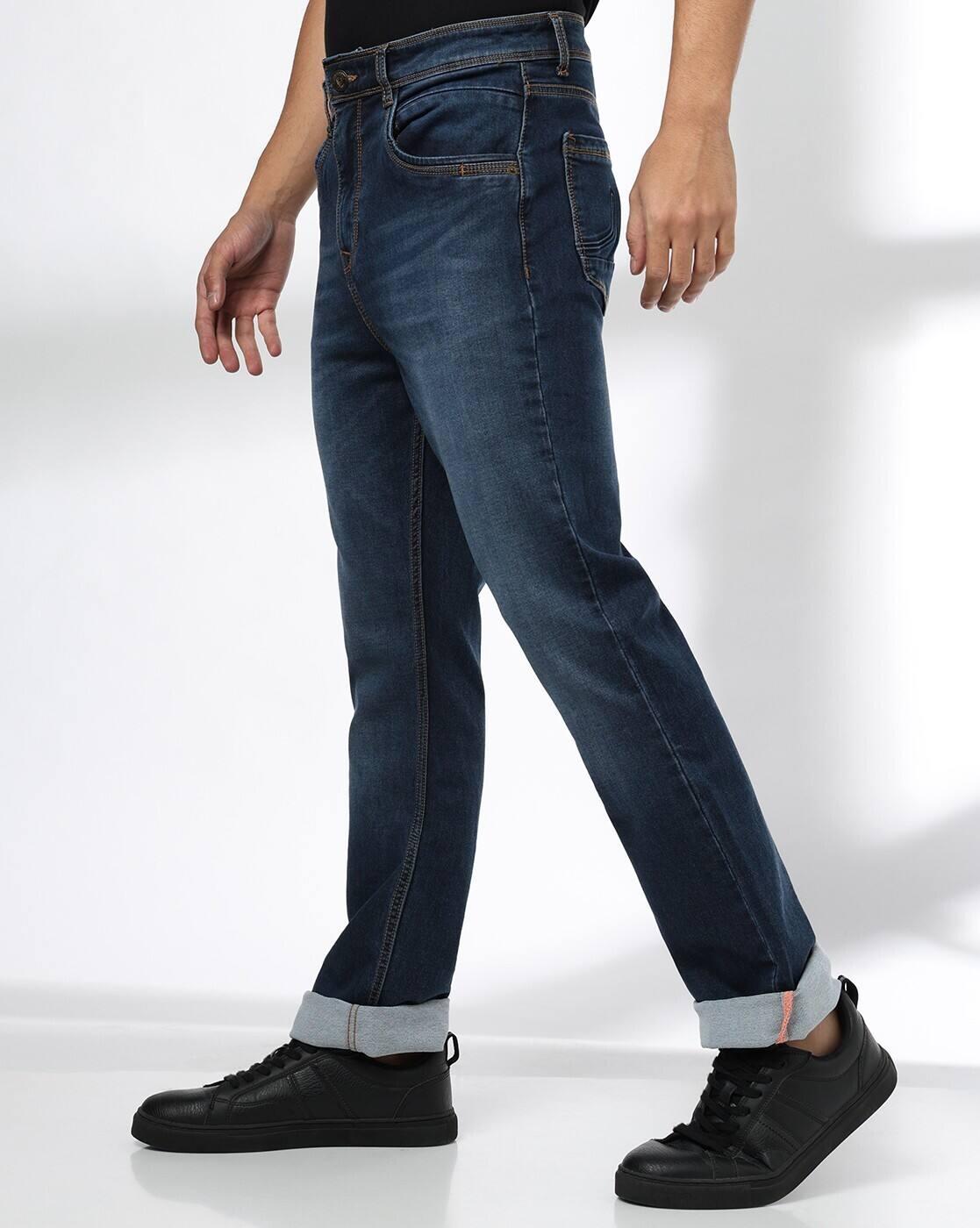 JOHN PLAYERS JEANS | Men Mid-Wash Skinny Fit Jeans|1