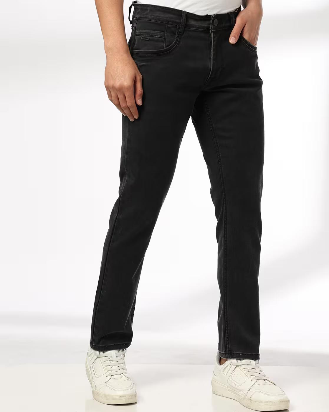 JOHN PLAYERS JEANS | Men Lightly Washed Slim Fit Jeans|0
