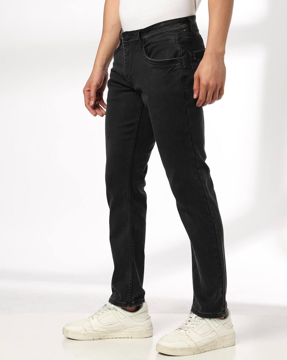 JOHN PLAYERS JEANS | Men Lightly Washed Slim Fit Jeans|1