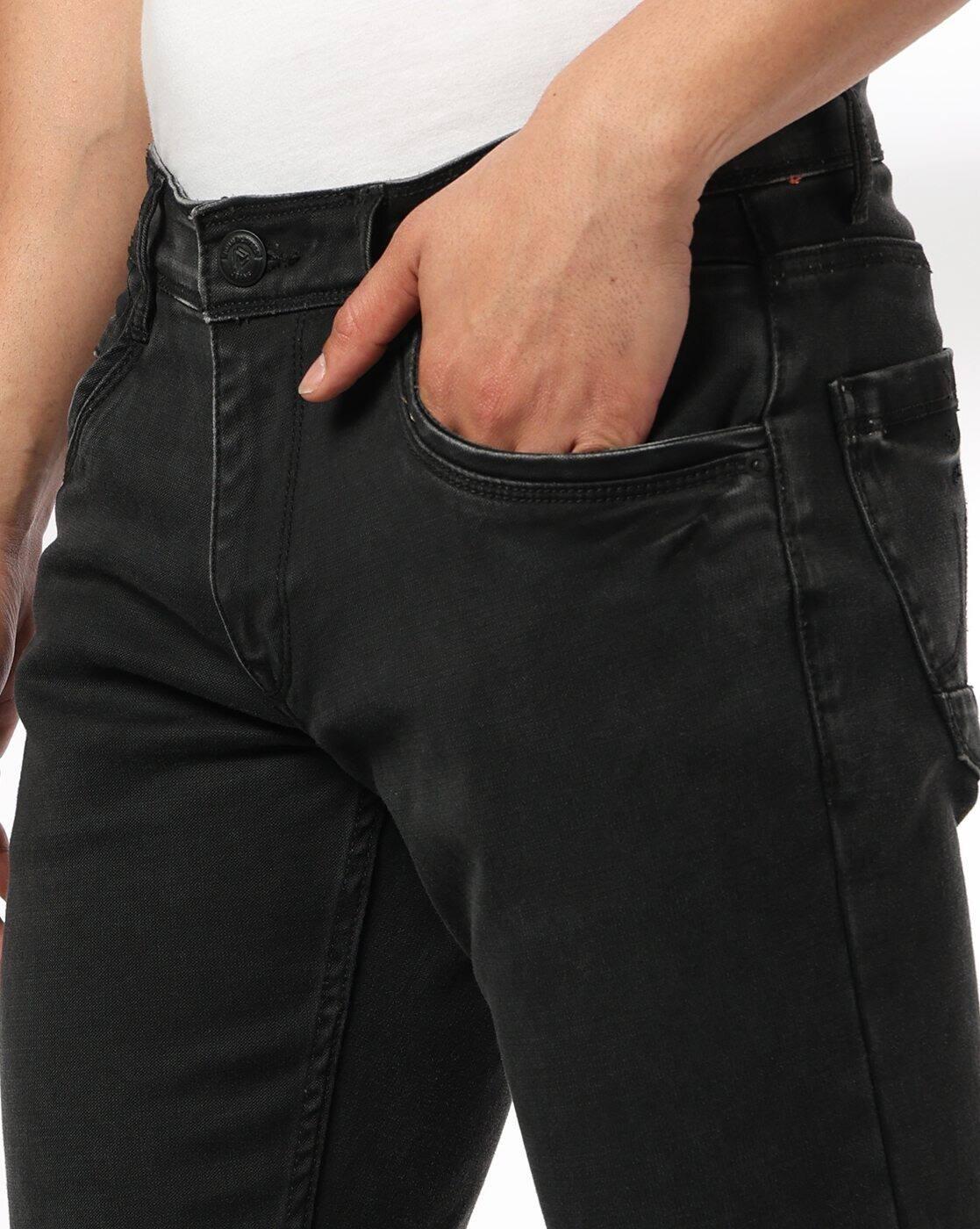 JOHN PLAYERS JEANS | Men Lightly Washed Slim Fit Jeans|3