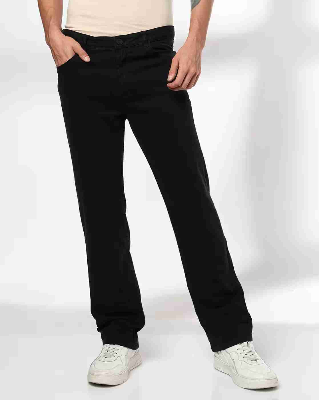 Men Mid-Rise Straight Jeans