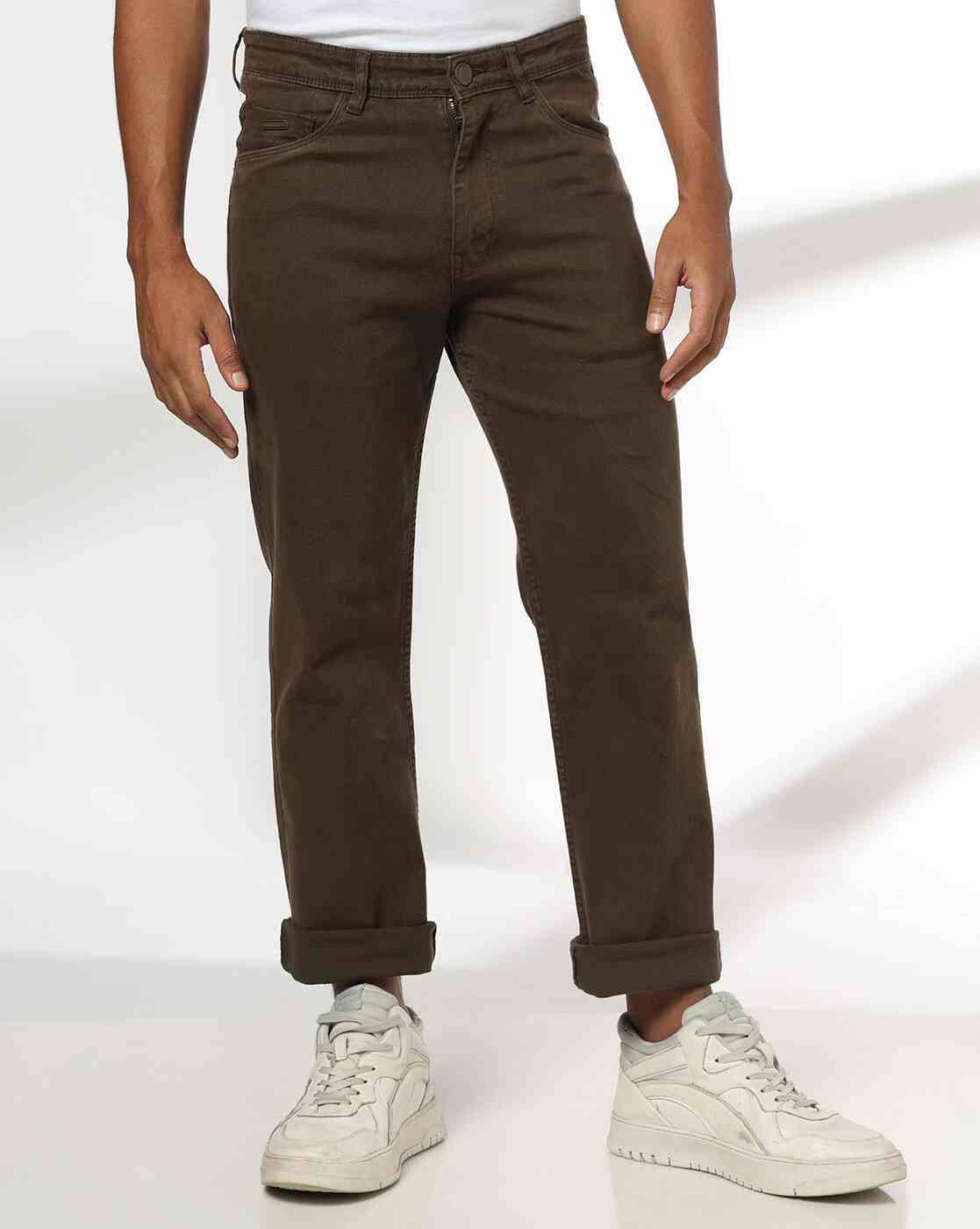 Men Mid-Rise Straight Fit Jeans