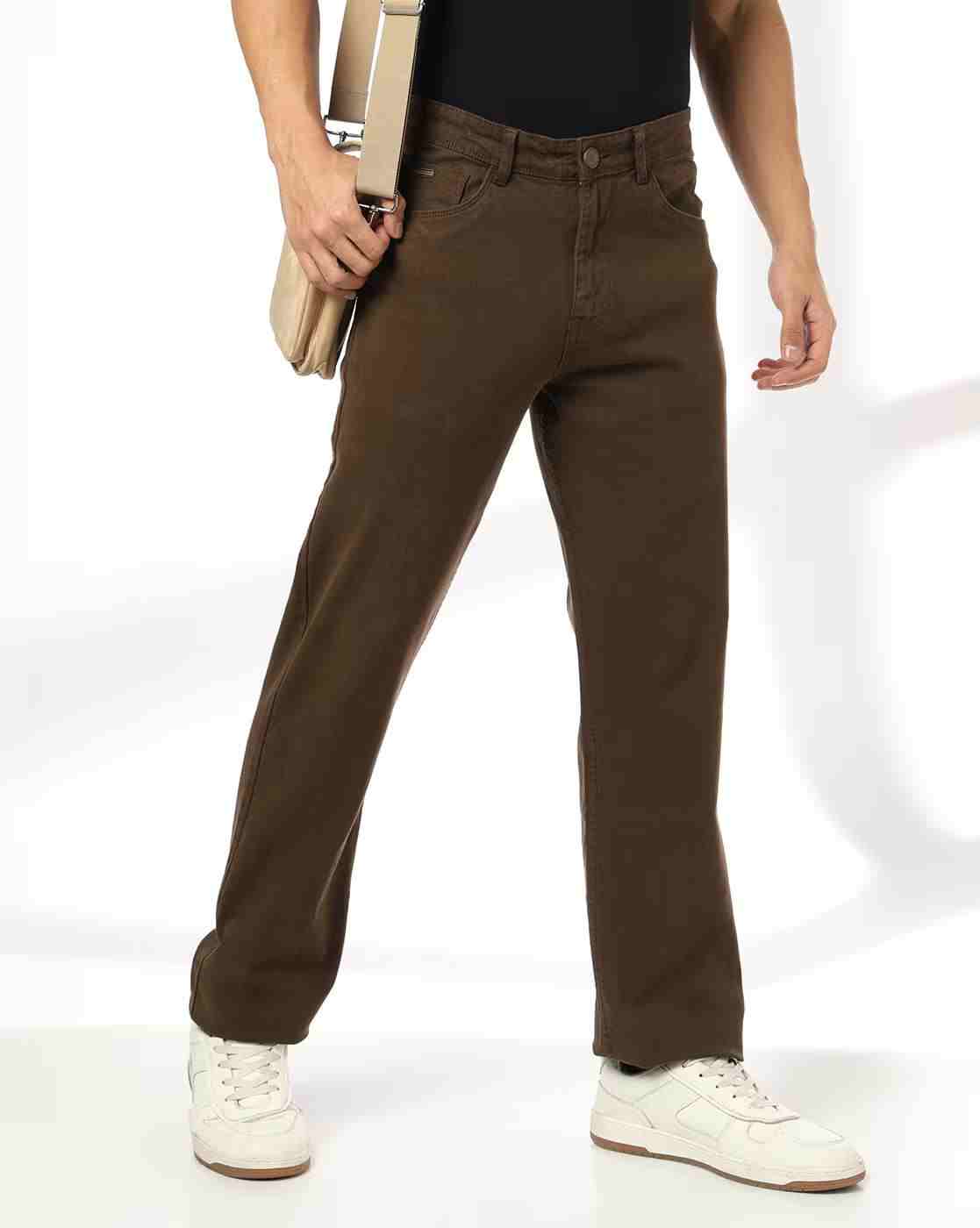 Men Mid-Rise Straight Jeans