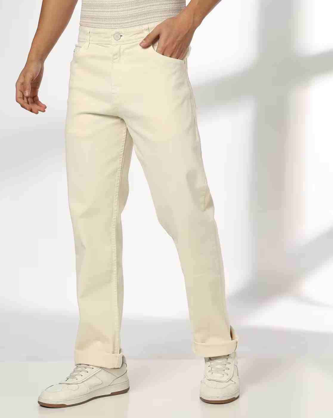 Men Mid-Rise Straight Jeans