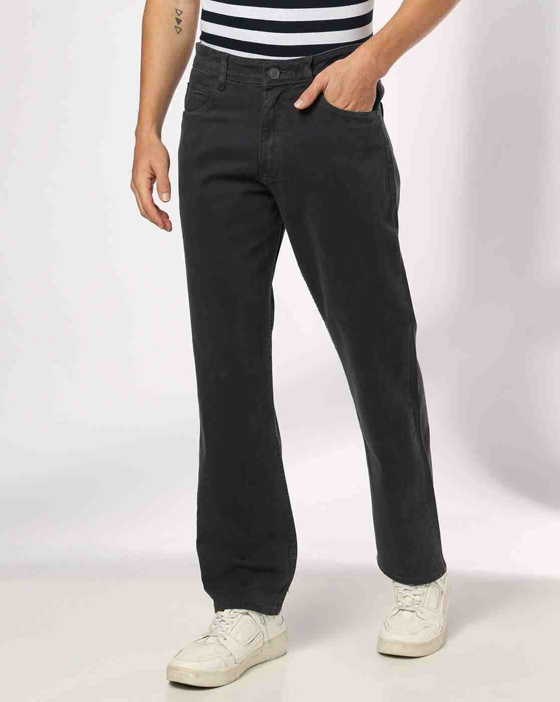 Men Mid-Rise Straight Jeans