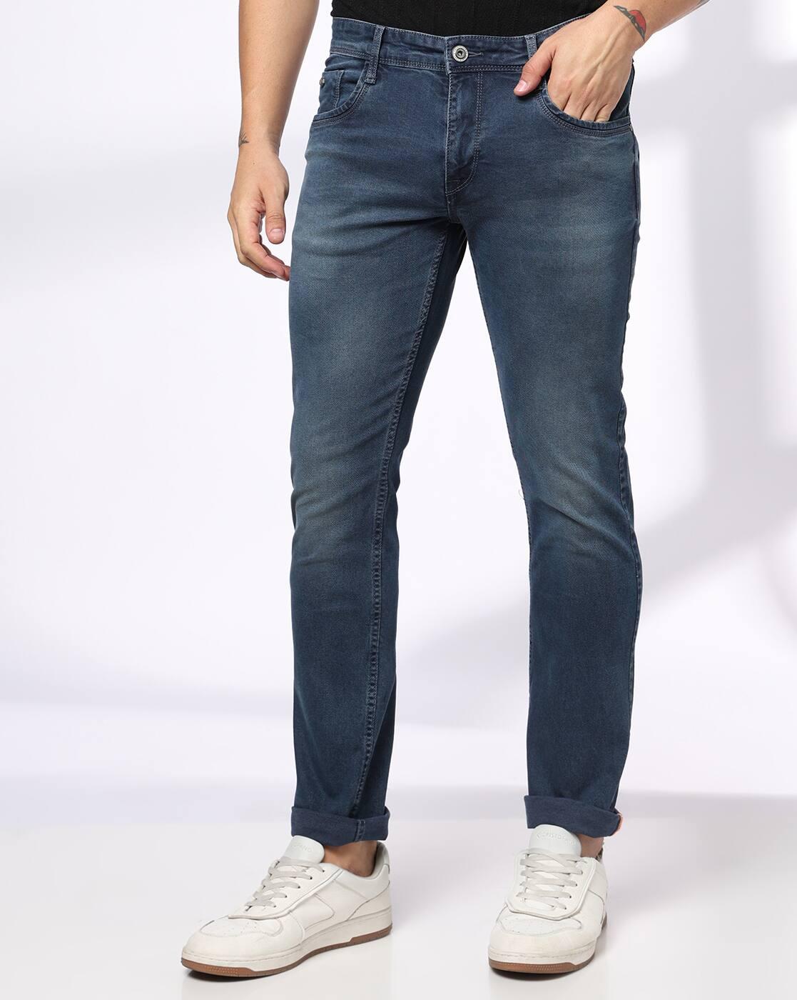 JOHN PLAYERS JEANS | Men Mid-Rise Slim Fit Jeans|0