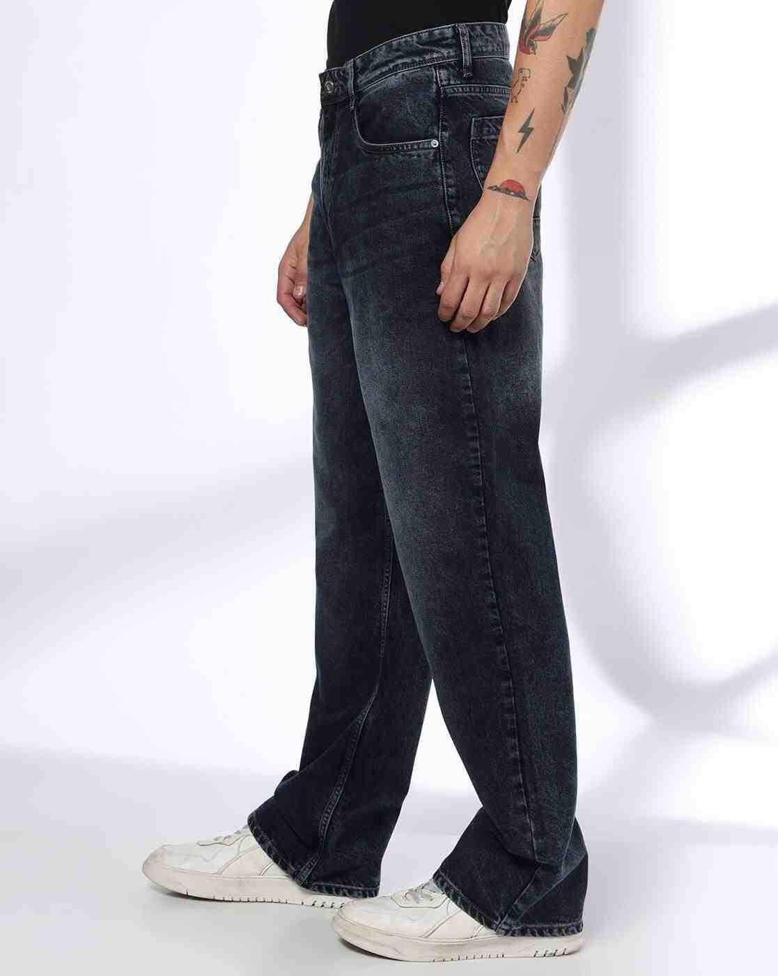 JOHN PLAYERS JEANS | Men Mid-Rise Loose Fit Jeans|1
