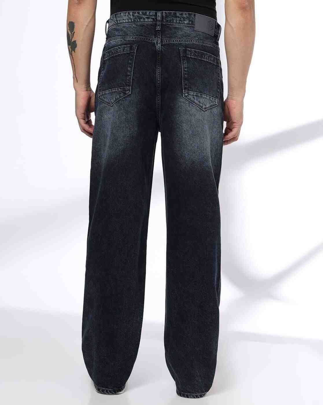 JOHN PLAYERS JEANS | Men Mid-Rise Loose Fit Jeans|2