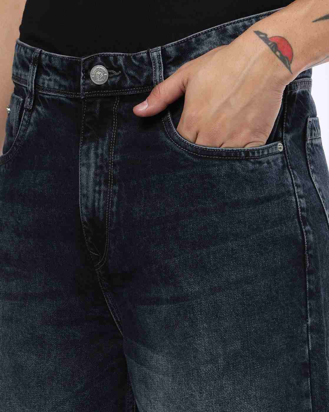 JOHN PLAYERS JEANS | Men Mid-Rise Loose Fit Jeans|3