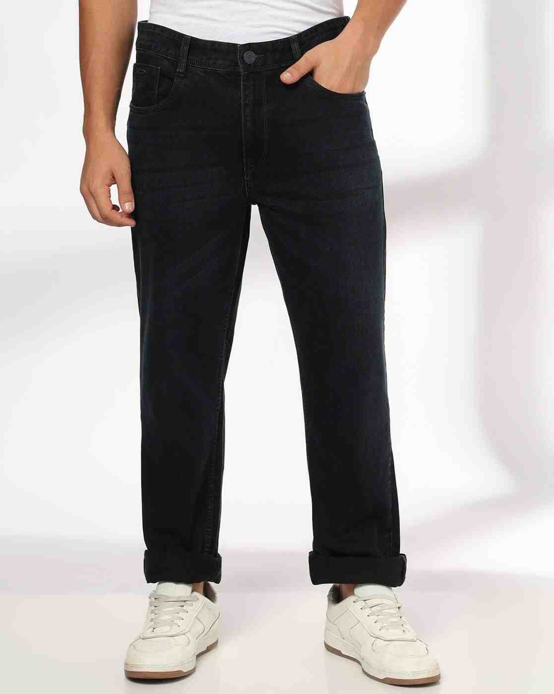 JOHN PLAYERS JEANS | Men Mid-Rise Straight Fit Jeans|0