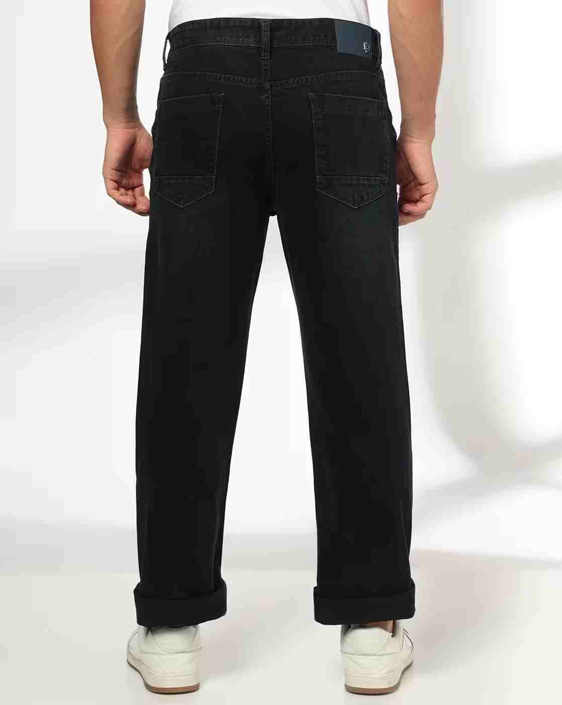 JOHN PLAYERS JEANS | Men Mid-Rise Straight Fit Jeans|2