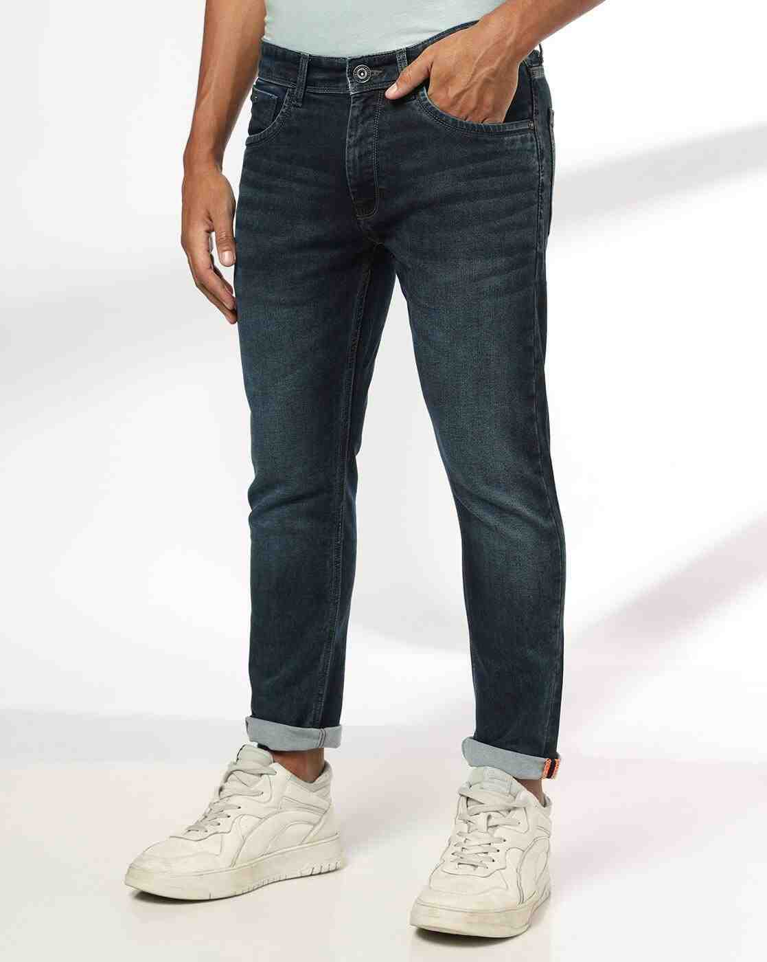 JOHN PLAYERS JEANS | Men Mid-Rise Skinny Fit Jeans|0