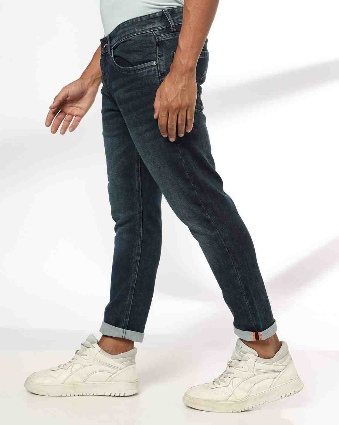 JOHN PLAYERS JEANS | Men Mid-Rise Skinny Fit Jeans|1
