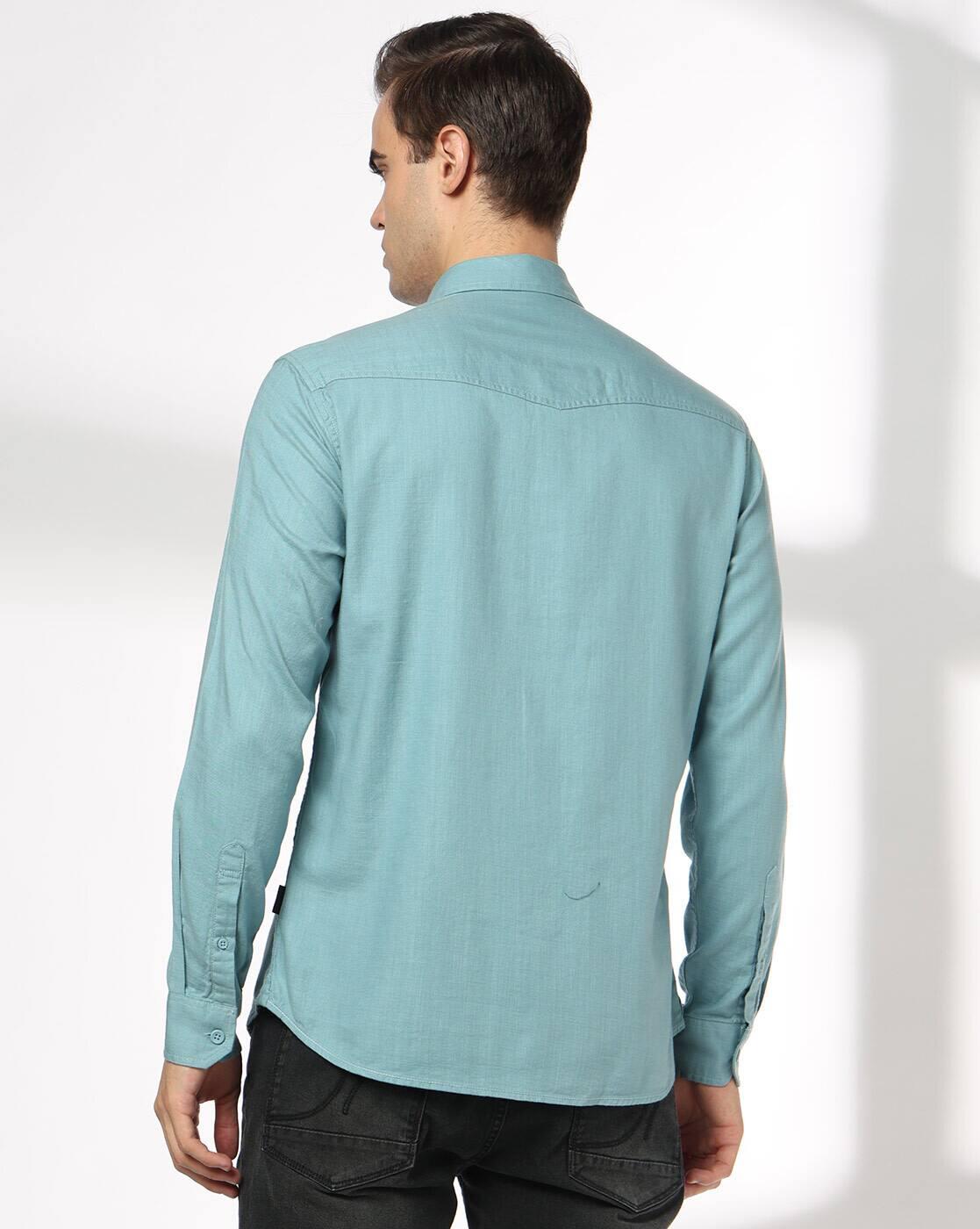 JOHN PLAYERS JEANS | Men Slim Fit Shirt|2