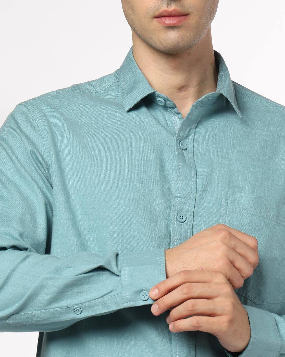 JOHN PLAYERS JEANS | Men Slim Fit Shirt|3