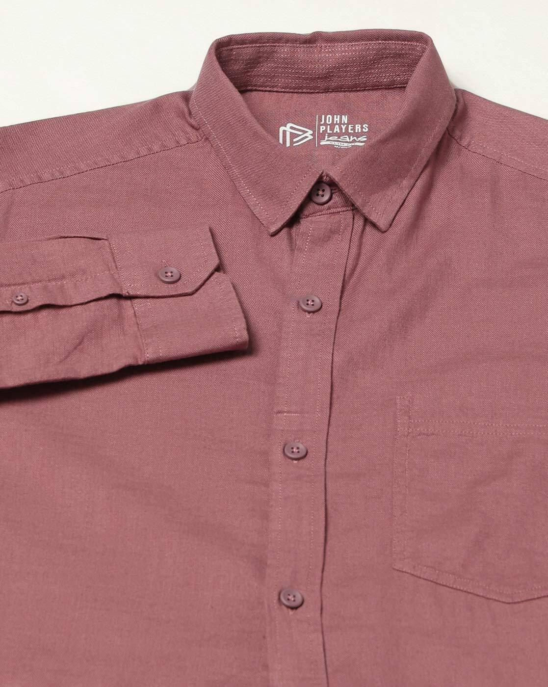 JOHN PLAYERS JEANS | Men Slim Fit Shirt|5
