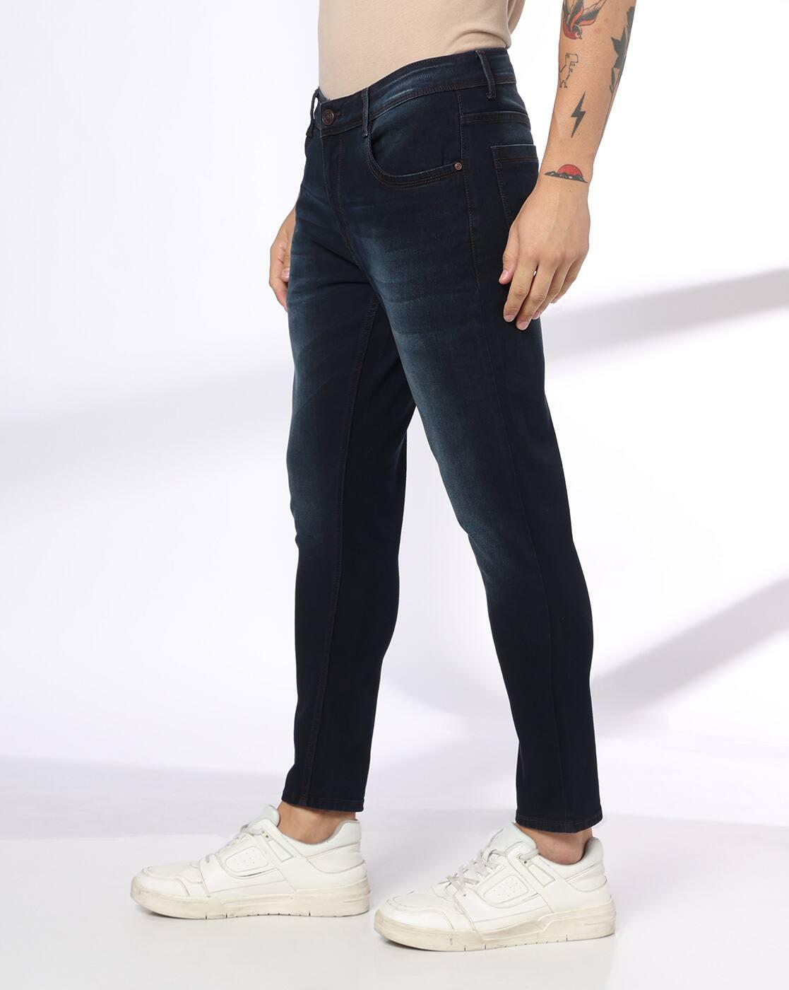 JOHN PLAYERS JEANS | Men Lightly Washed Skinny Fit Jeans|1