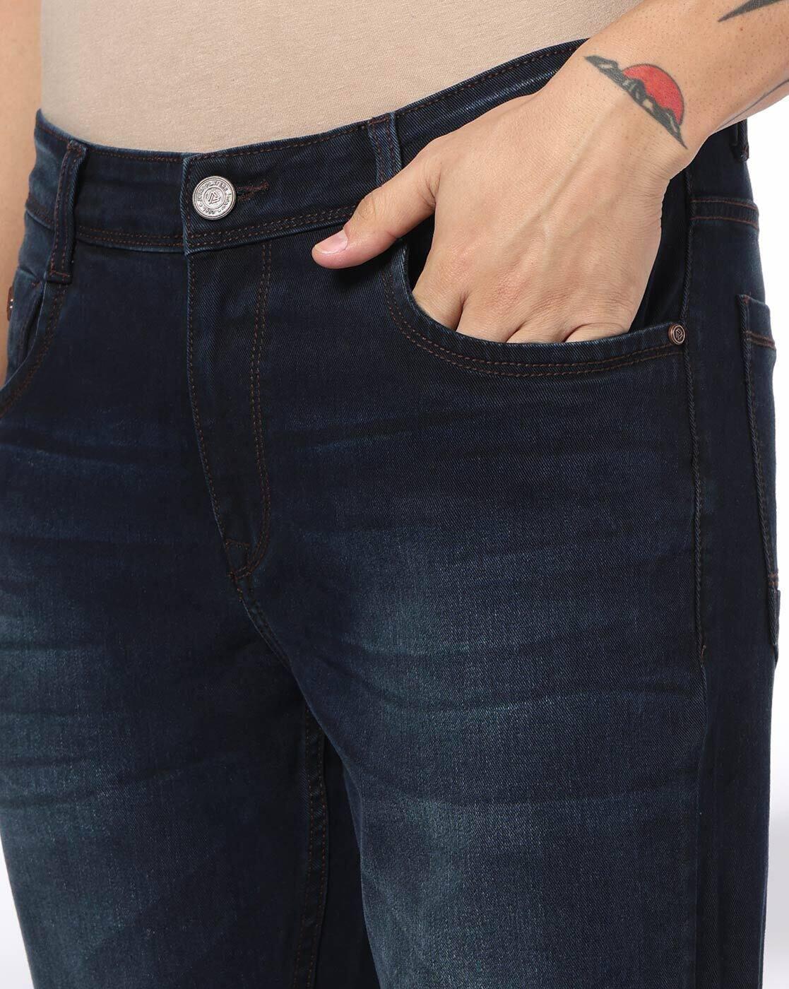 JOHN PLAYERS JEANS | Men Lightly Washed Skinny Fit Jeans|3