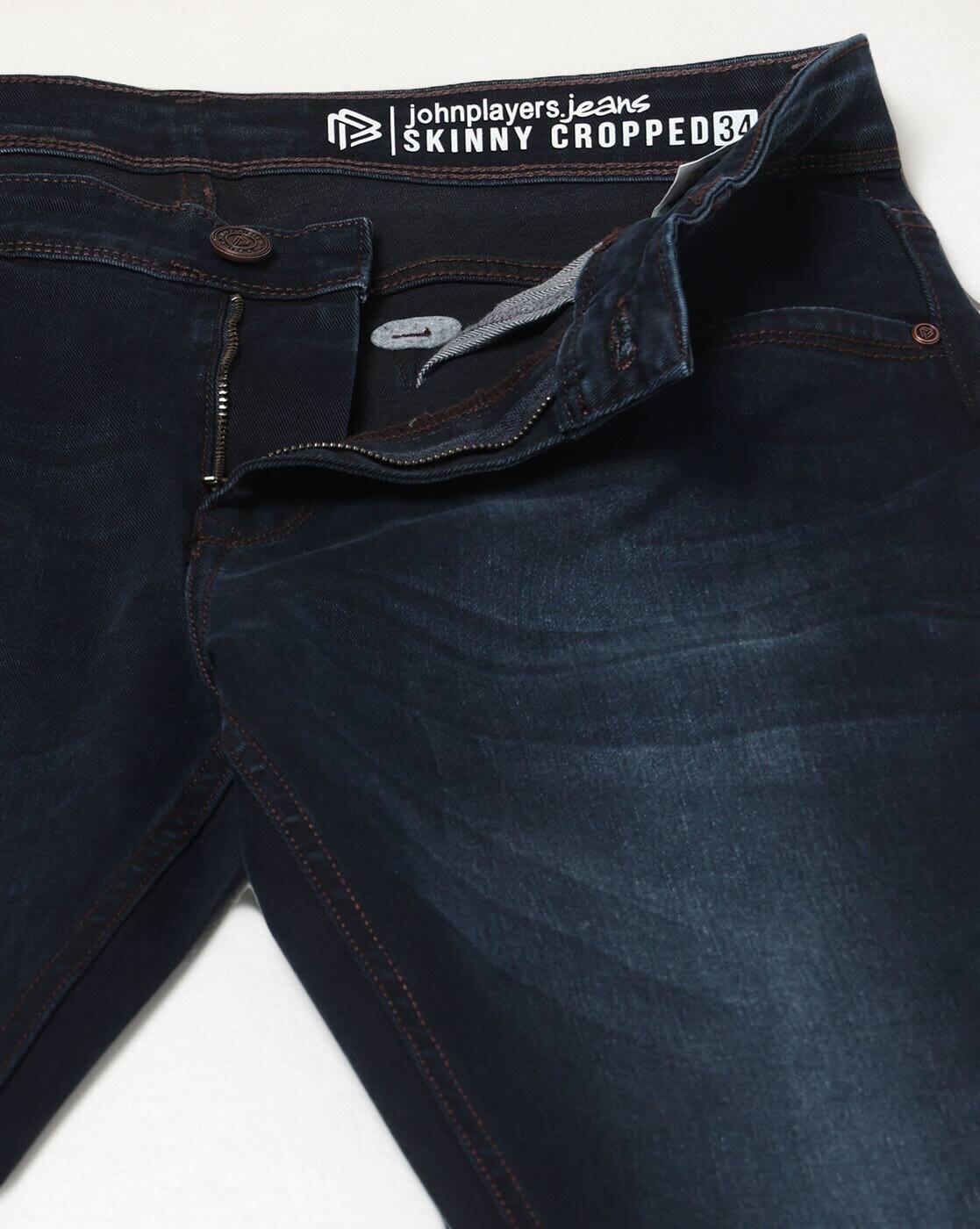 JOHN PLAYERS JEANS | Men Lightly Washed Skinny Fit Jeans|4
