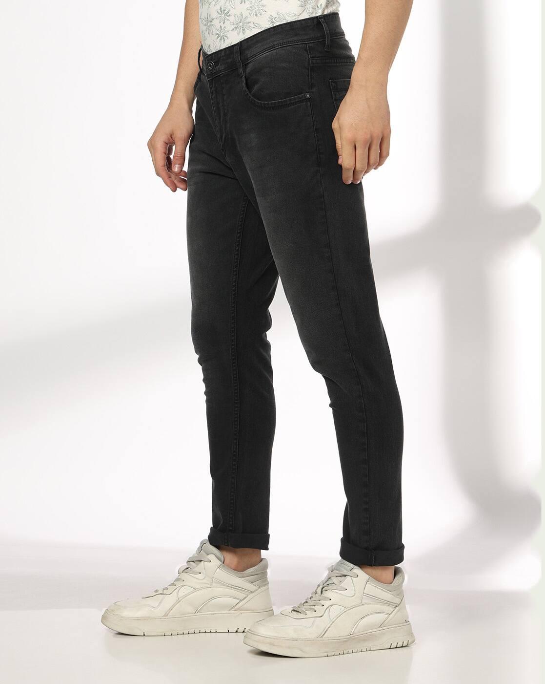 JOHN PLAYERS JEANS | Men Lightly Washed Skinny Fit Jeans|1