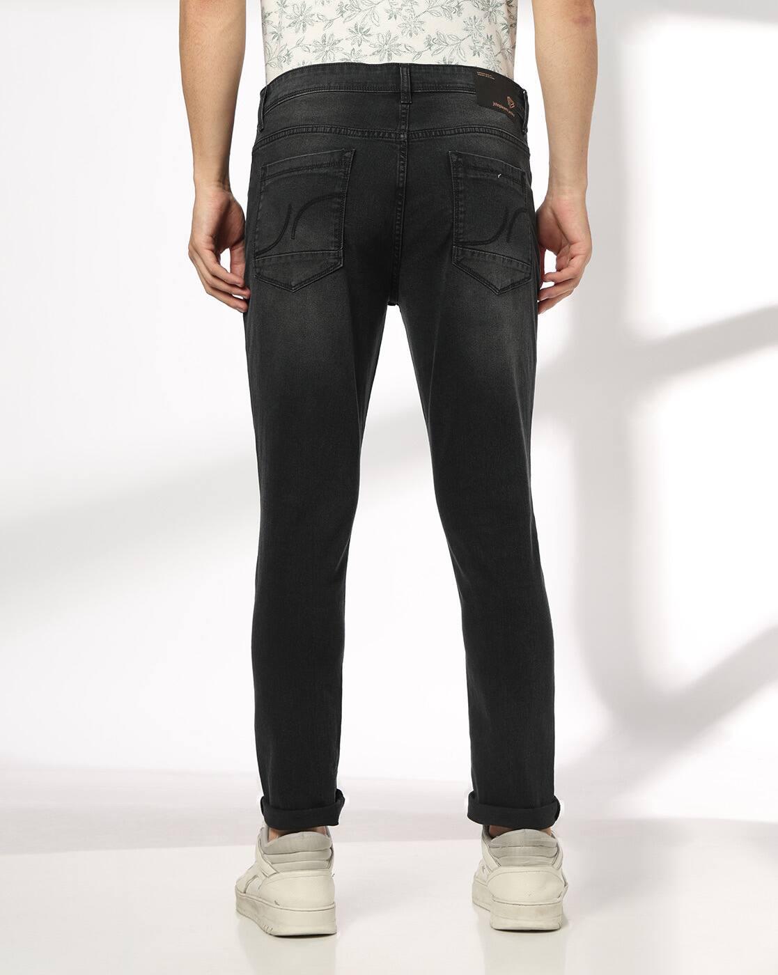JOHN PLAYERS JEANS | Men Lightly Washed Skinny Fit Jeans|2
