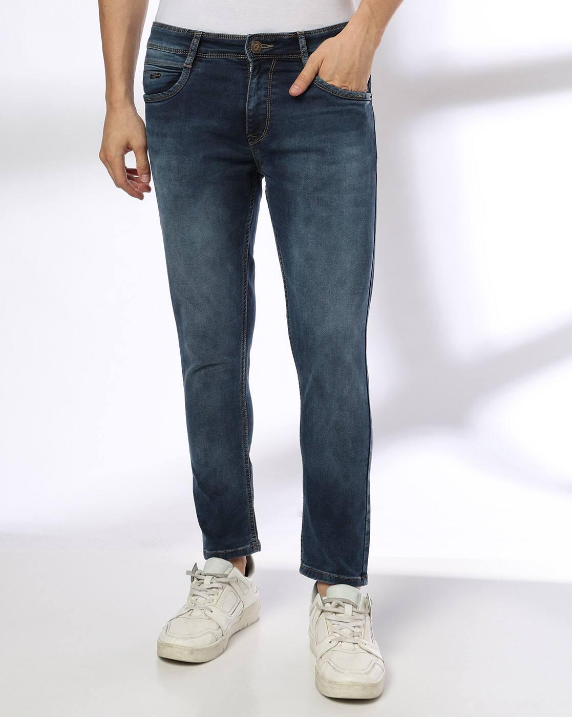 JOHN PLAYERS JEANS | Men Lightly Washed Skinny Fit Jeans|0