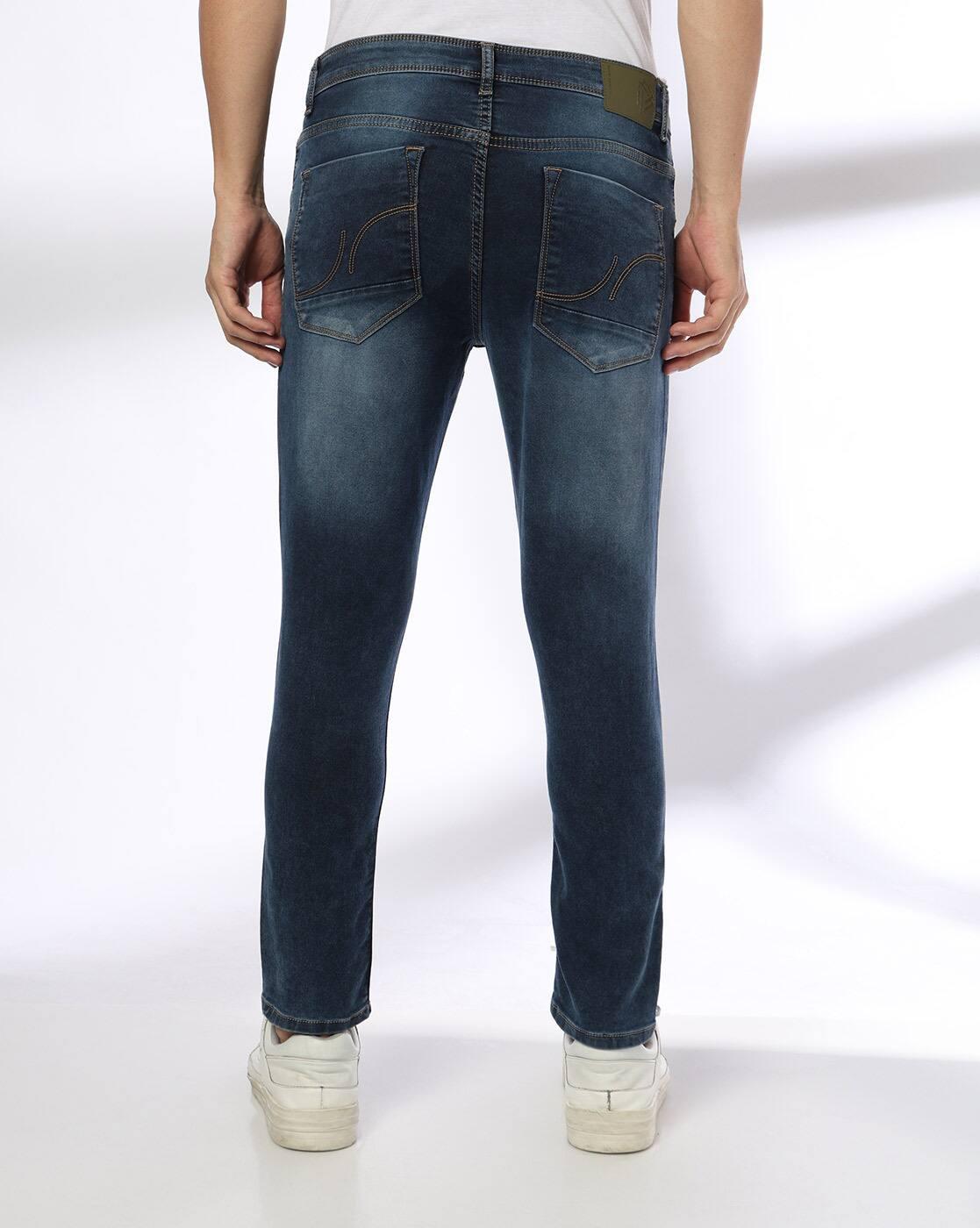JOHN PLAYERS JEANS | Men Lightly Washed Skinny Fit Jeans|2