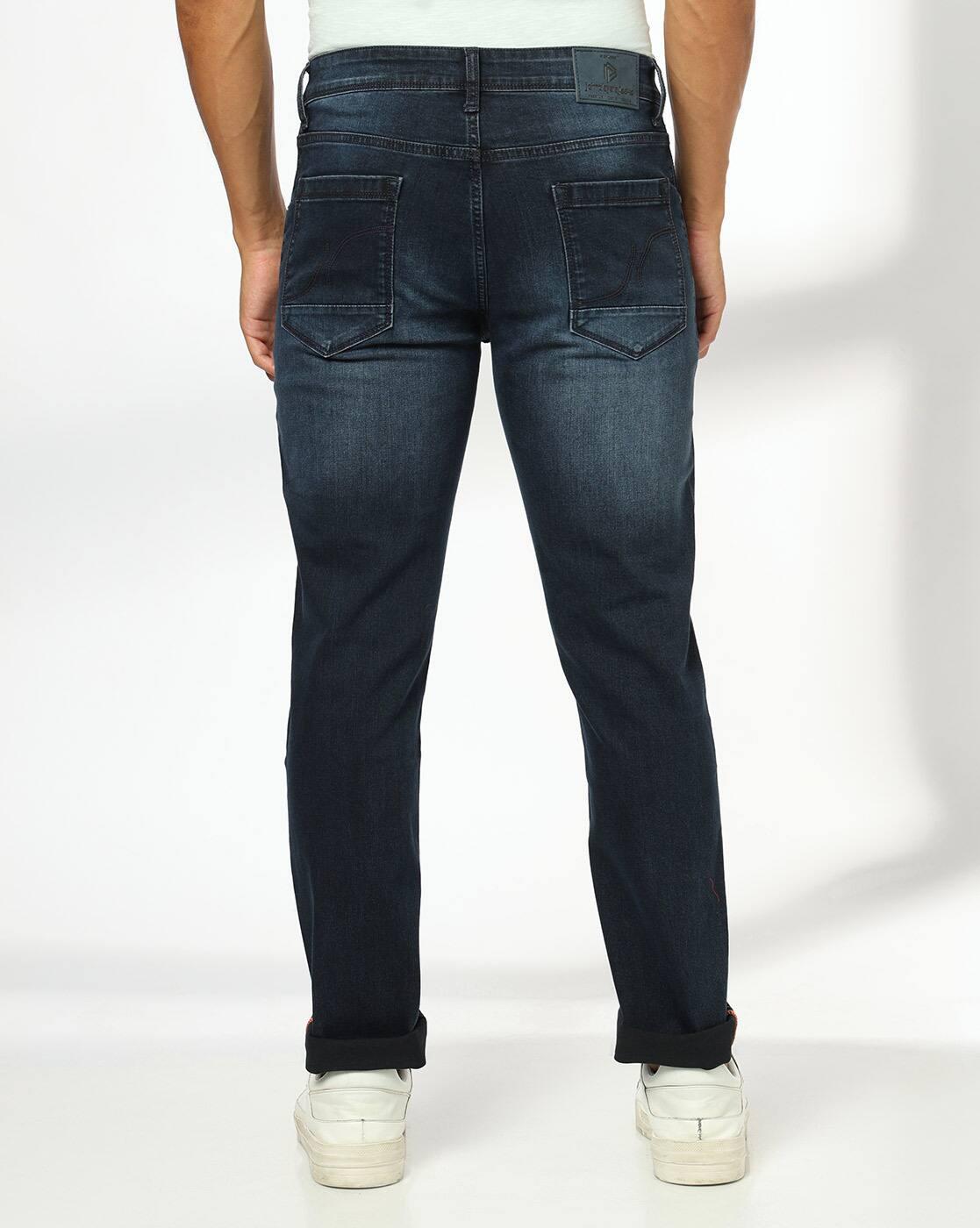 JOHN PLAYERS JEANS | Men Mid-Rise Slim Fit Jeans|2