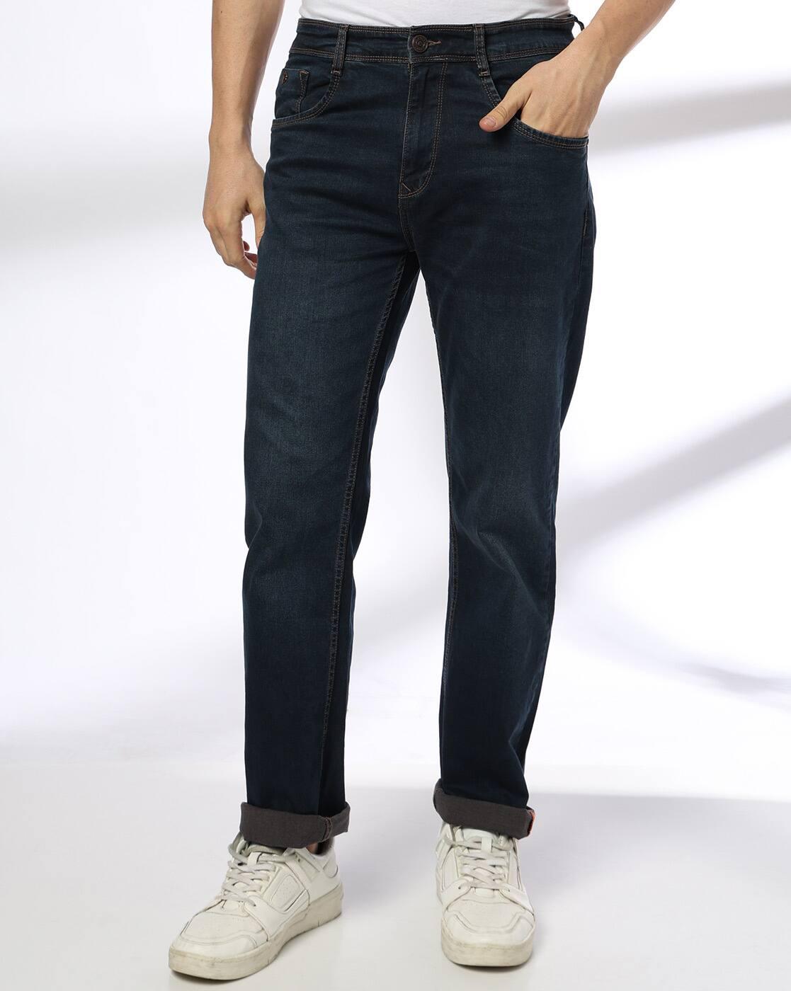 JOHN PLAYERS JEANS | Men Mid-Rise Straight Jeans|0