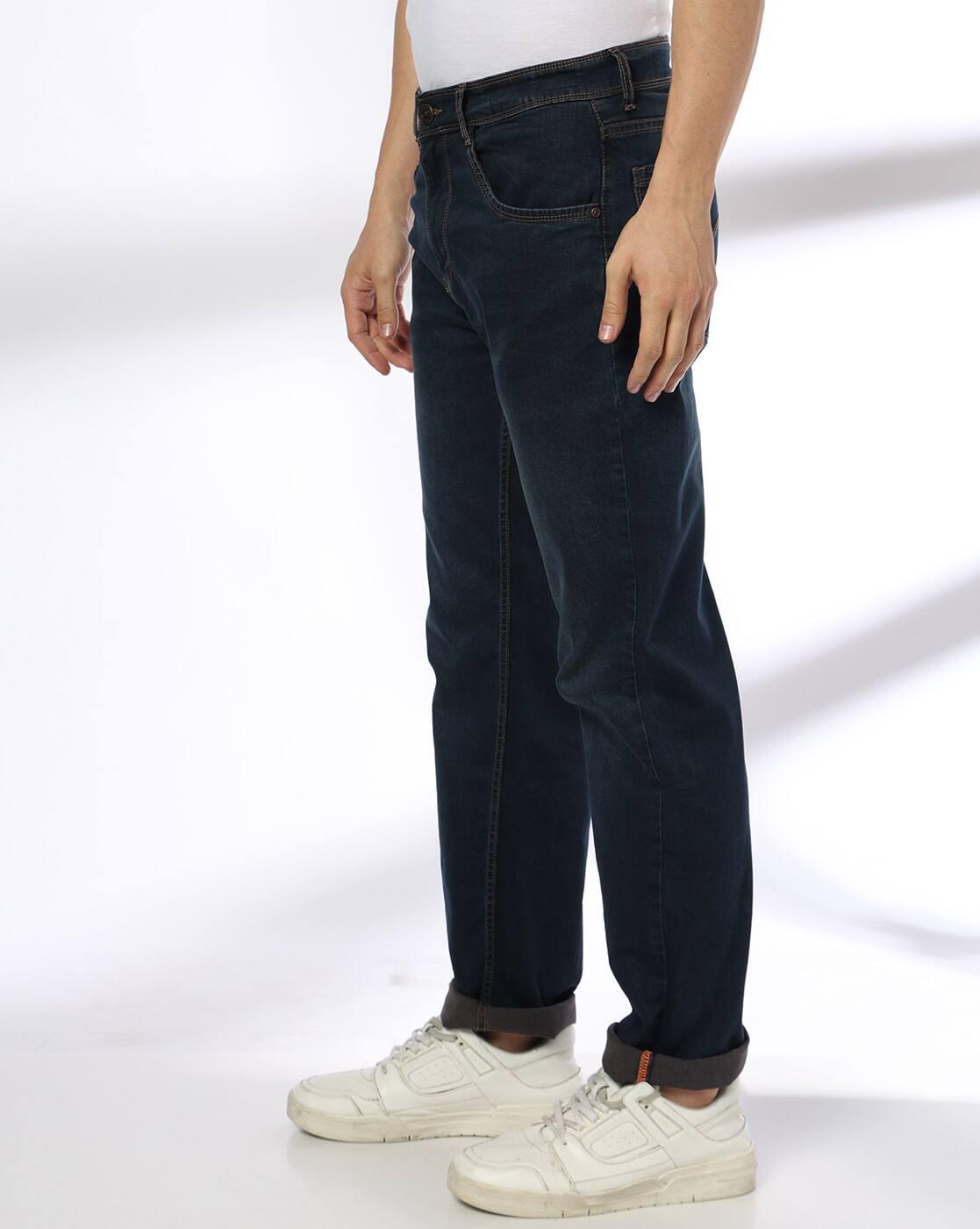 JOHN PLAYERS JEANS | Men Mid-Rise Straight Jeans|1