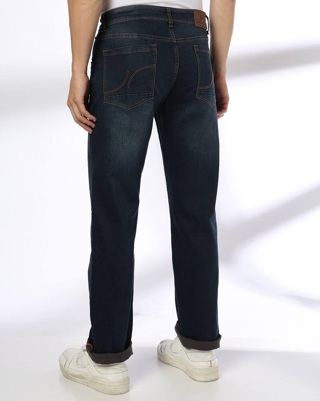 JOHN PLAYERS JEANS | Men Mid-Rise Straight Jeans|2
