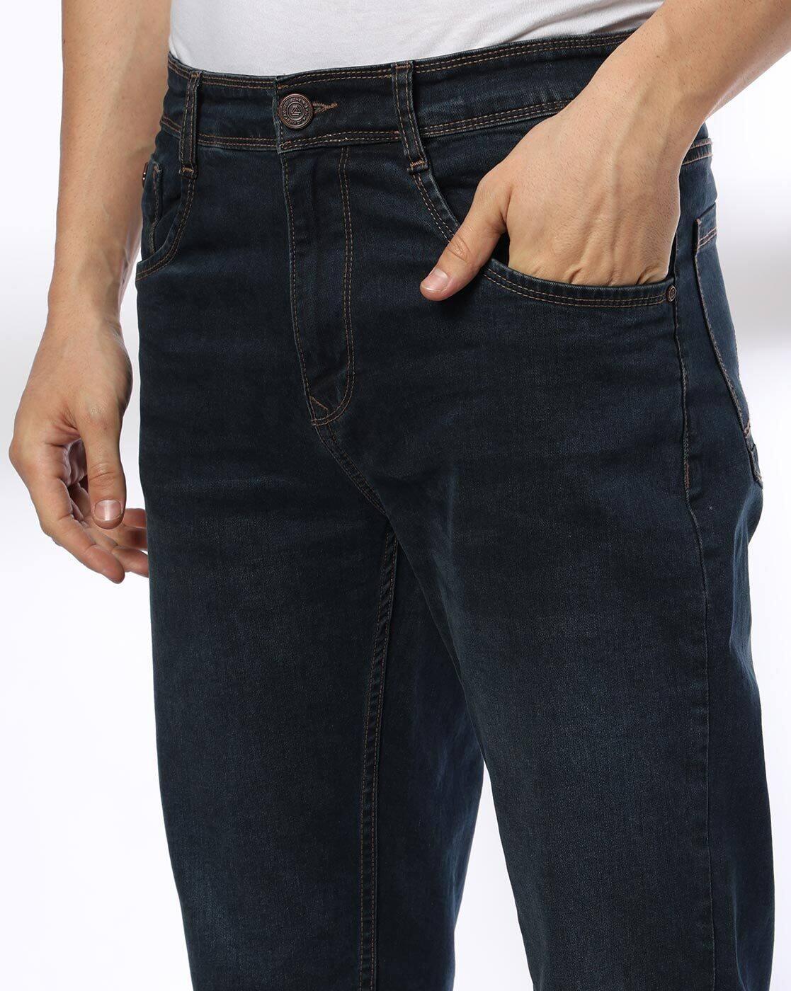 JOHN PLAYERS JEANS | Men Mid-Rise Straight Jeans|3