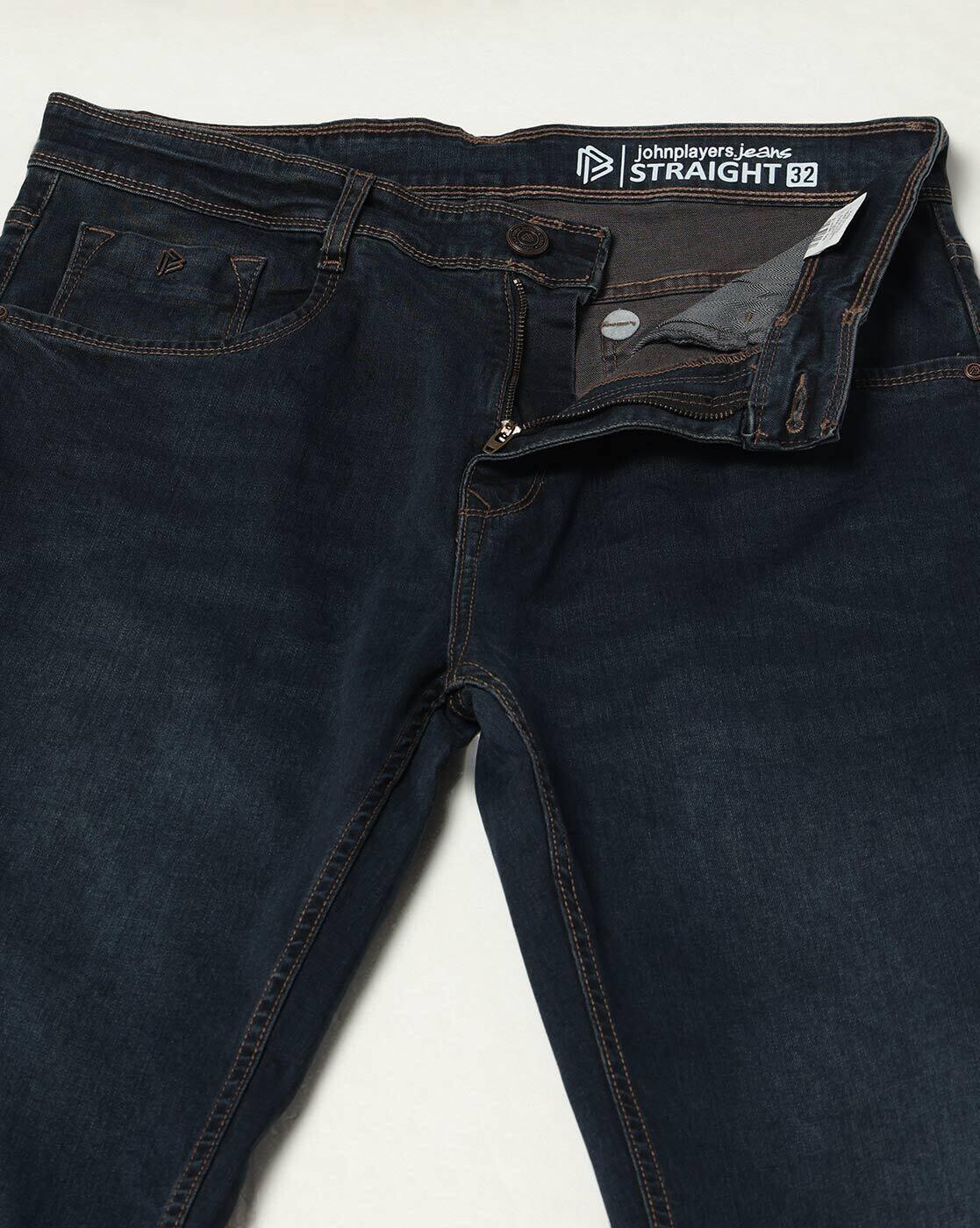 JOHN PLAYERS JEANS | Men Mid-Rise Straight Jeans|4